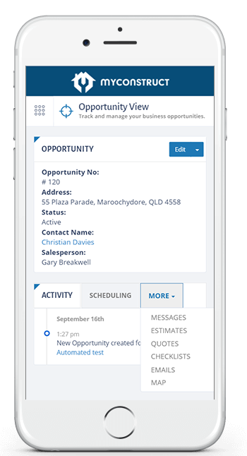 Opportunity Management
